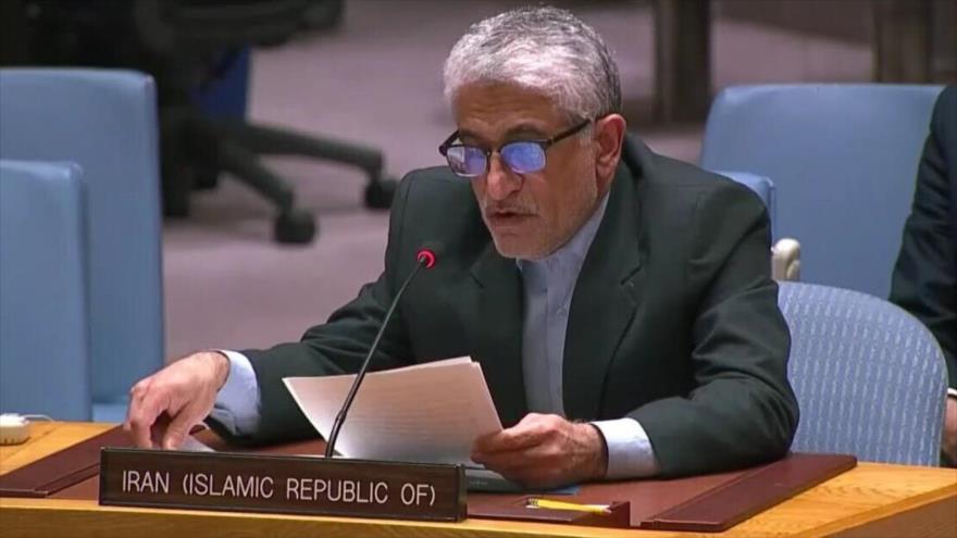 El representante permanente de Irán ante la Organización de las Naciones Unidas (ONU), Amir Said Iravani.