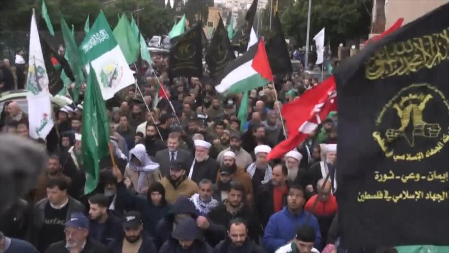 Último adiós al subjefe de HAMAS: Dolientes claman vengarse de Israel