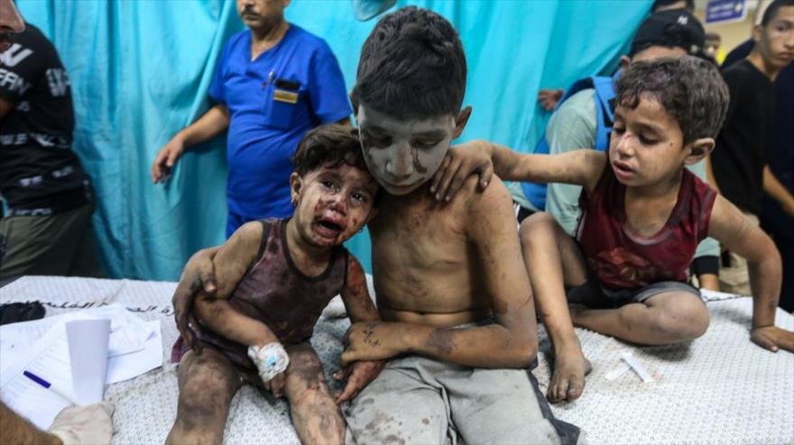 Unicef advierte de que los niños y las familias en la Franja de Gaza siguen resultando muertos y heridos y sus vidas están cada vez más en riesgo por enfermedades evitables y falta de comida y agua. 5 de enero de 2024.