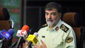 Jefe de la Policía de Irán promete arrestar hasta el último alborotador