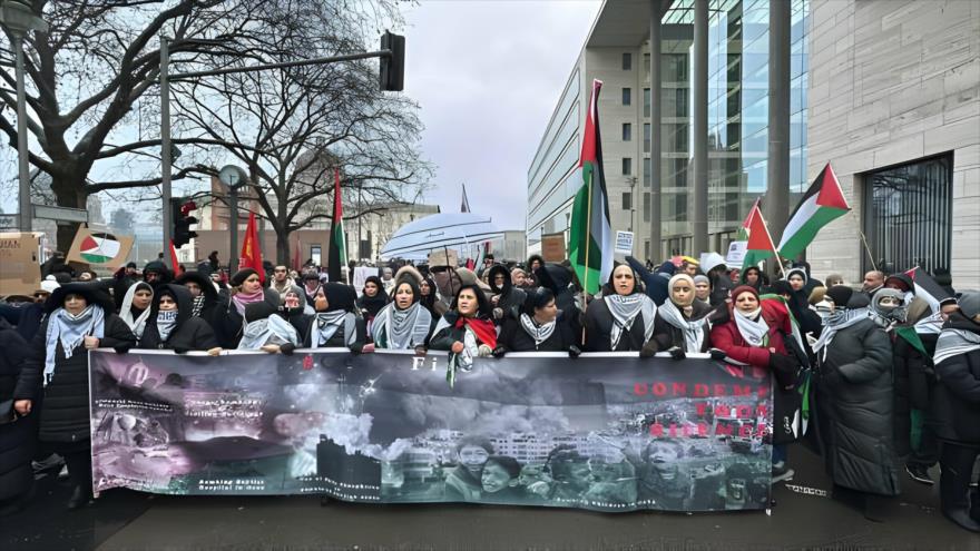 Se han manifestado 22 000 veces en apoyo a Gaza en países europeos | HISPANTV