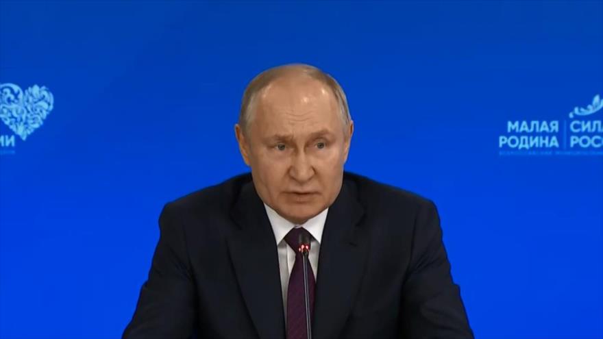 Putin denuncia que Ucrania realiza ataques contra civiles en Rusia 
