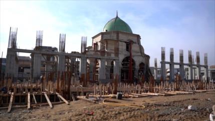 Unesco reconstruye Gran Mezquita de Al-Nuri, destruida por Daesh en Irak
