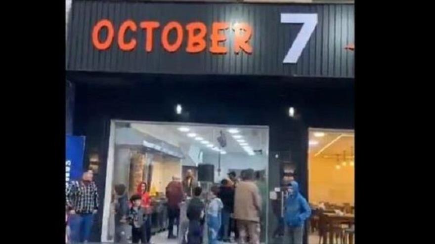 Israelíes se enojan por una tienda en Jordania llamada “7 de octubre”