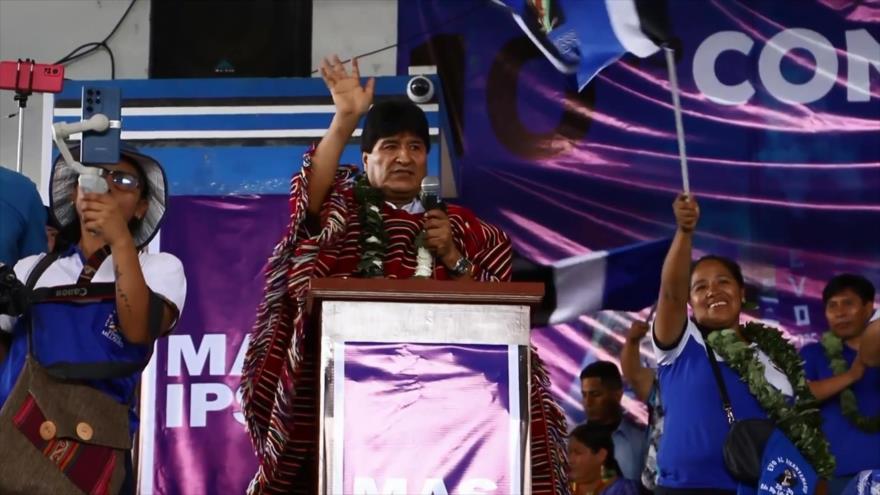 Bolivianos piden la rehabilitación de Morales en presidenciales de 2025