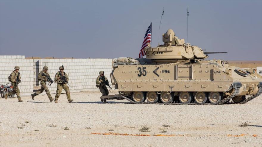 Soldados estadounidenses en el este de Siria, 2019. (Foto: Reuters)
