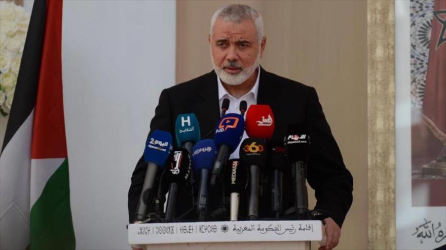 El jefe del buró político del Movimiento de Resistencia Islámica de Palestina (HAMAS), Ismail Haniya.