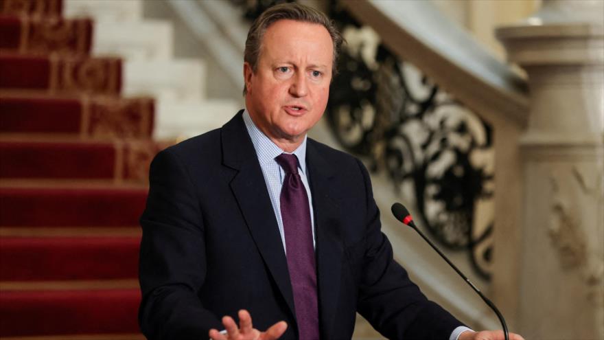 El secretario de Asuntos Exteriores del Reino Unido, David Cameron.