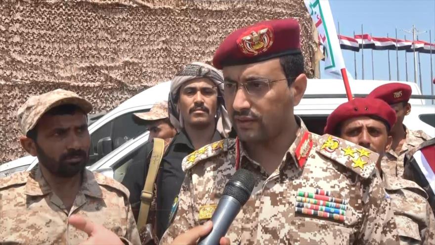 El portavoz del Ejército de Yemen, el teniente general Yahya Sari.
