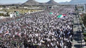 Masivas manifestaciones del pueblo de Yemen en apoyo a Gaza