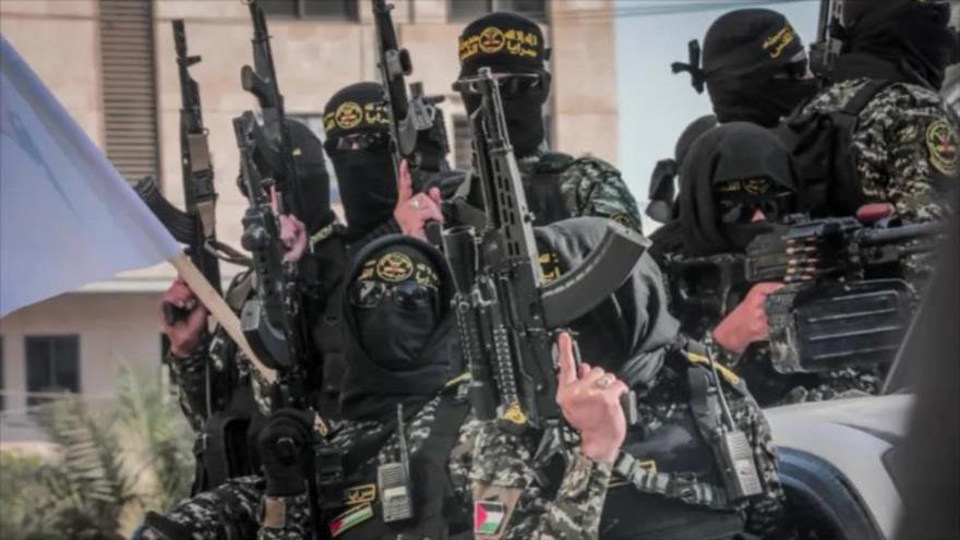 Las Fuerzas de Saraya Al-Quds, ala militar de la Yihad Islámica Palestina.