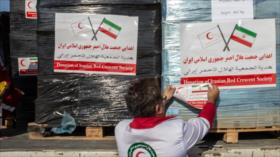 Irán envía tercer cargamento de ayuda humanitaria a Gaza