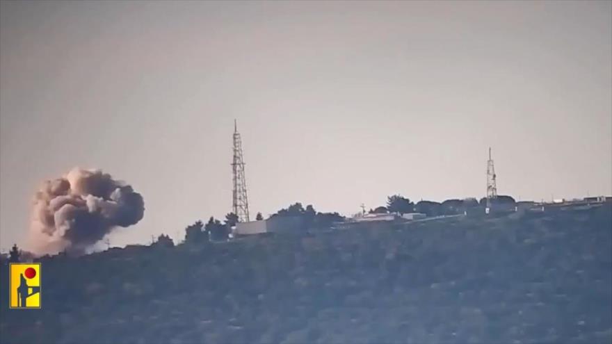 Vídeo: Hezbolá ataca con misiles bases estratégicas de Israel