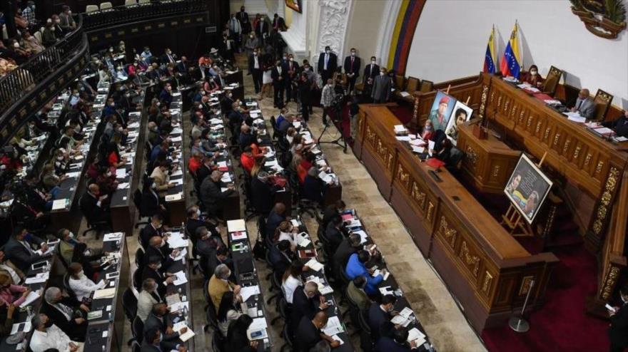 Sesión de la Asamblea Nacional venezolana.