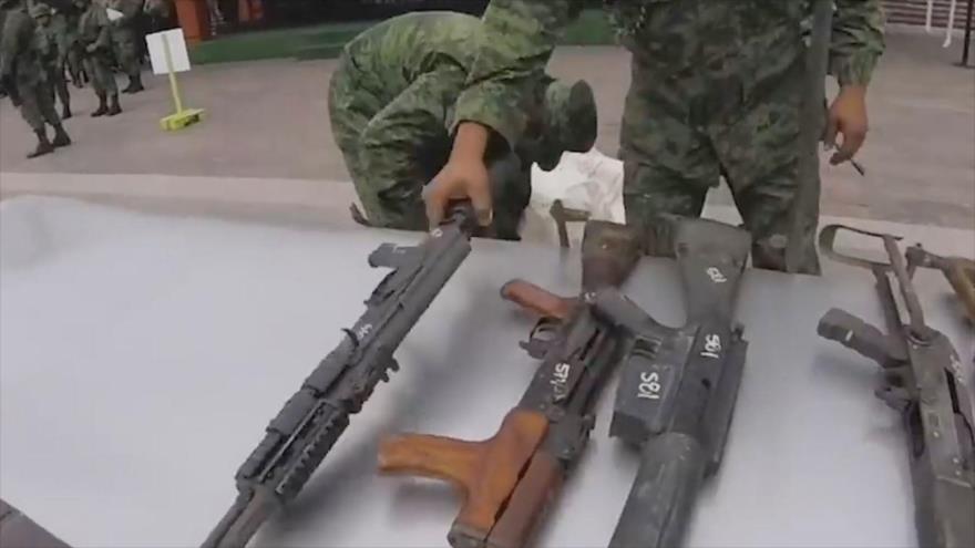 Se agrava el tráfico de armas en México enviados desde EEUU