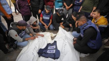 Amordazar la verdad: Israel ha asesinado al 10 % de reporteros de Gaza