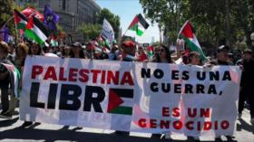 Chile se moviliza en apoyo a Gaza: ¡A romper con genocida Israel!
