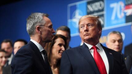 OTAN anuncia récord de gasto militar tras amenazas de Trump