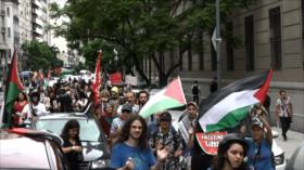 Realizan una caravana por Palestina en Buenos Aires