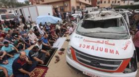 Min. de Salud de Gaza: Israel convierte hospital Al-Nasser en base militar