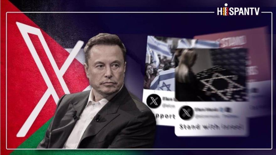 Elon Musk y censura palestina en X: una cesión al lobby sionista | HISPANTV