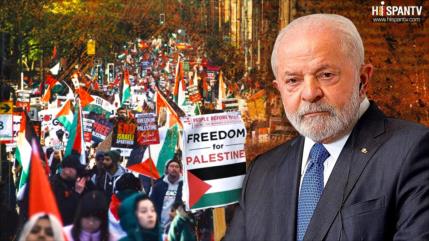 Lula e Israel y condena Global a los crímenes del nacionalsionismo