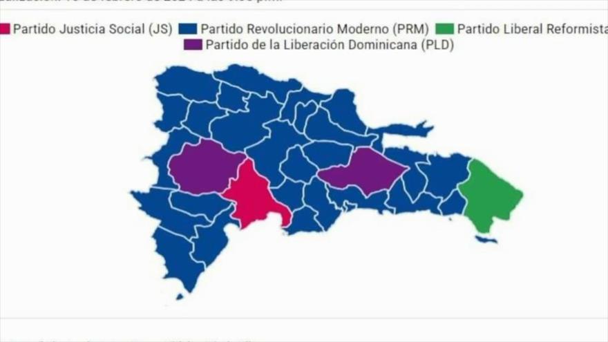 Partido gobernante de República Dominicana arrasa en elecciones municipales
