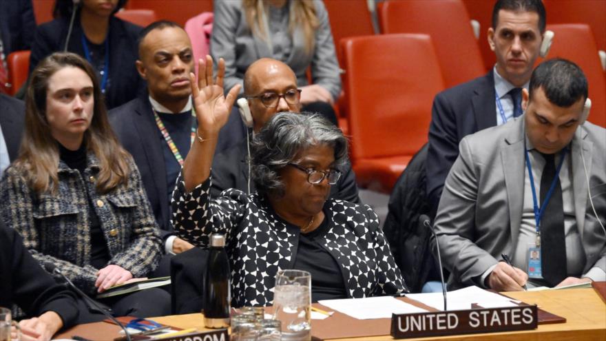 EEUU veta otra resolución de ONU para alto el fuego en Gaza | HISPANTV