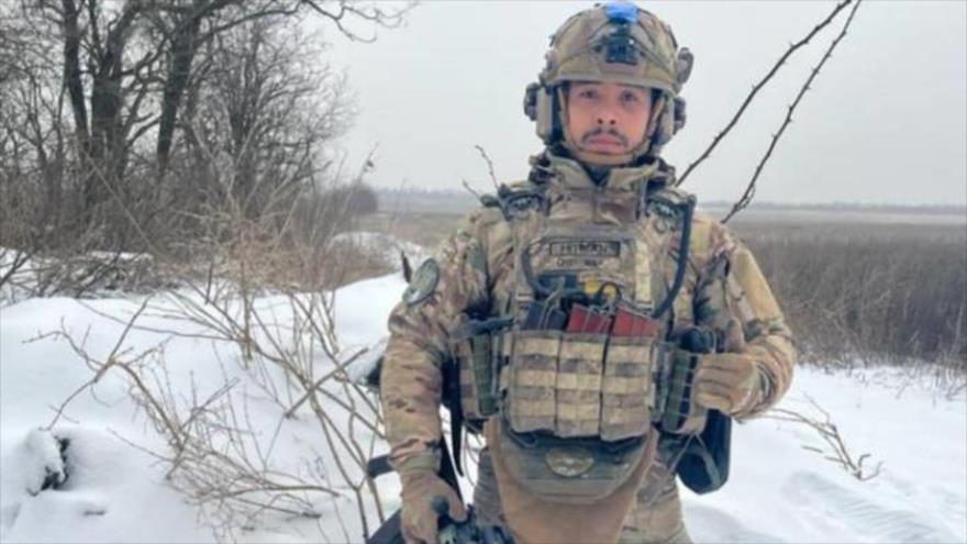Wilmer Martínez Vásquez, mercenario colombiano que murió en Ucrania.
