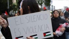 Mexicanos acompañan petición de refugio de familia palestina
