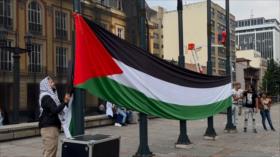 Con actos culturales los colombianos se solidarizan con Palestina