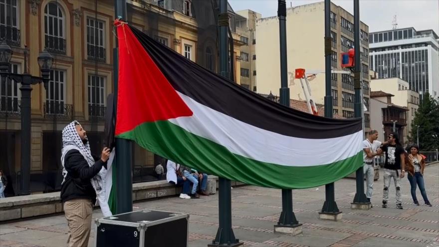 Con actos culturales los colombianos se solidarizan con Palestina