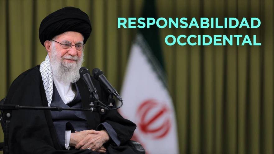 Líder de Irán denuncia doble rasero de Occidente sobre matanza en Gaza | Detrás de la Razón 