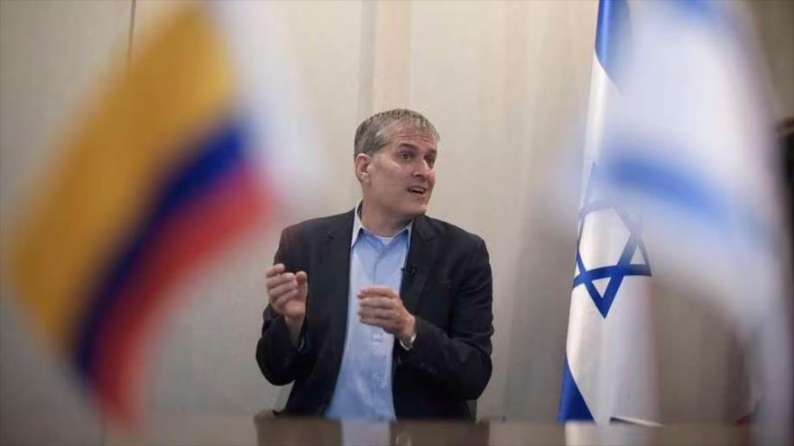 El embajador del régimen de Israel en Colombia, Gali Dagan.
