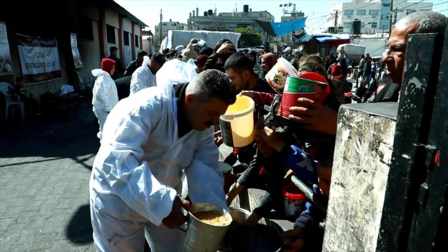 Catástrofe humanitaria en Gaza; falta de alimentos agrava situación