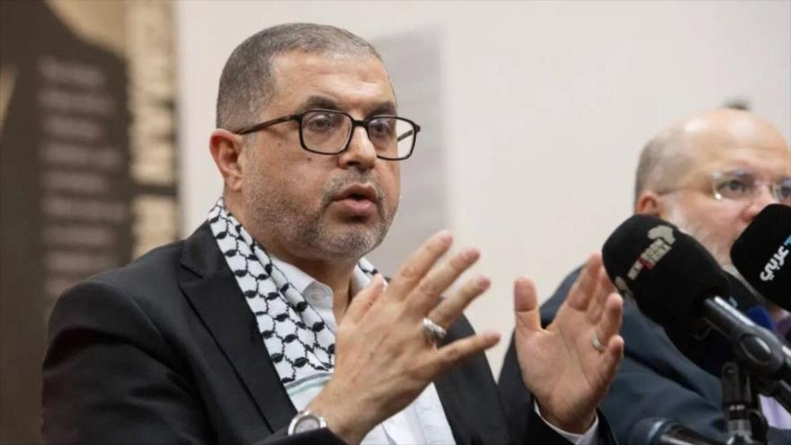 El jefe del Departamento de Política y Relaciones Exteriores de HAMAS, Basem Naim, 5 de marzo de 20124. (Foto:AFP)