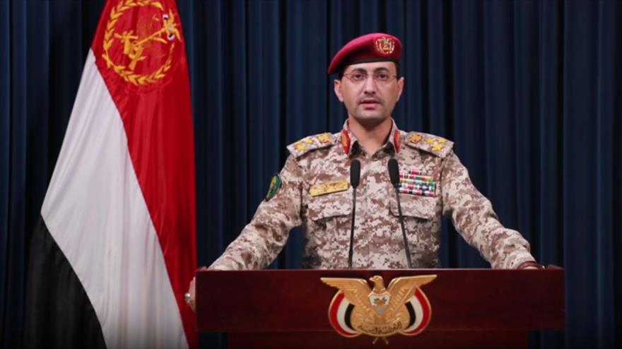 El portavoz de las Fuerzas Armadas de Yemen, el teniente general Yahya Sari, 5 de marzo de 2024.