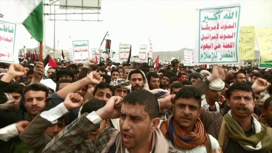 Os Iemenitas: Ficaremos com o povo de Gaza até à vitória | HISPANTV