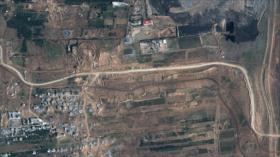 Foto: Corredor Netzarim de Israel divide en dos la Franja de Gaza