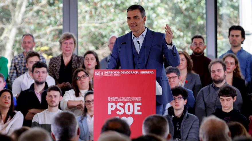 Sánchez impulsará el reconocimiento de España al Estado palestino | HISPANTV
