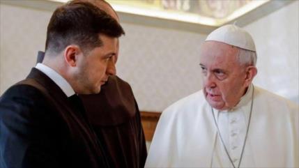 Papa insta a Kiev a negociar y a no “llevar el país al suicidio”