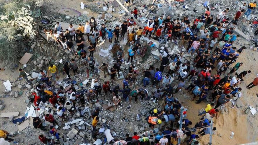 Israel lanzó 70 000 toneladas de bombas sobre Gaza en 160 días | HISPANTV