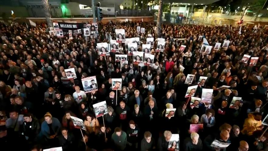 Israelíes vuelven a las calles contra Benjamín Netanyahu 