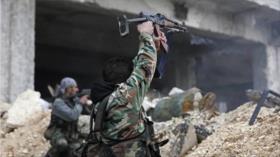 Ejército sirio da dura respuesta a ataque de terroristas en Alepo