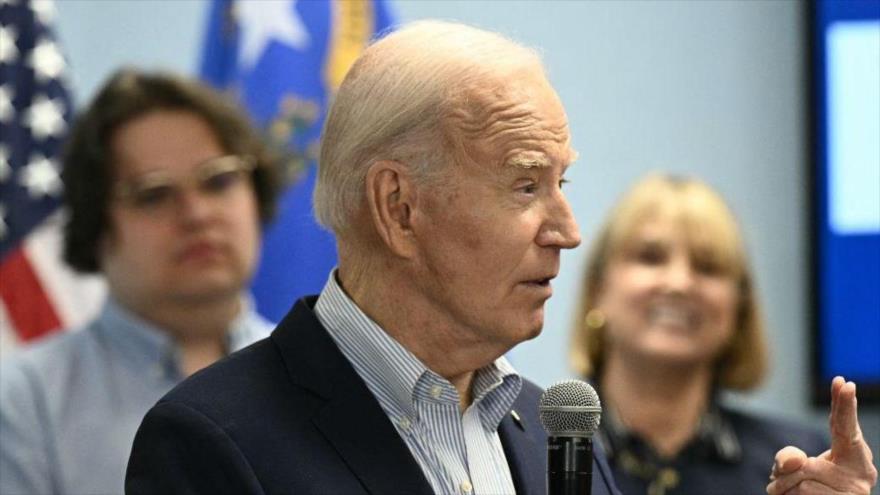 Joe Biden, actual presidente de Estados Unidos y candidato del Partido Demócrata en las elecciones del próximo 5 de noviembre.