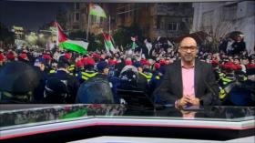 Miles de jordanos protestan en Amán; piden cortar lazos con Israel - Noticiero 02:30