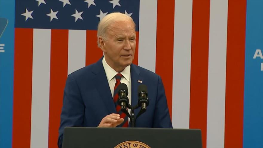 Biden, ante clamor de manifestantes propalestinos: “Tienen razón”