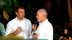 Lula y Macron lanzan un plan para la economía sostenible en la Amazonía