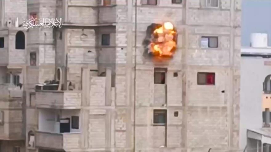 Así fuerzas de HAMAS hacen volar escondite de soldados israelíes | HISPANTV