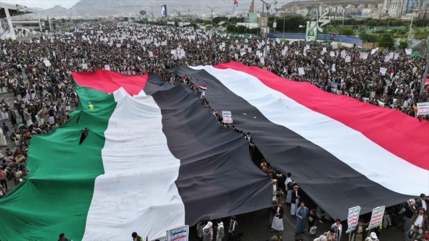 Millones de yemeníes marchan en apoyo al pueblo de Gaza | HISPANTV